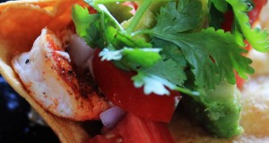 Crunchy Shrimp & Salmon Tacos