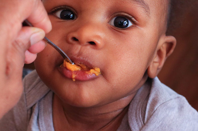 Baby Food | Cinnamon Sweet Potatoes