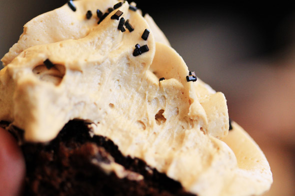 Chocolate Mocha Cupcakes with Espresso Buttercream