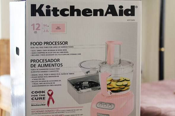 Pink food deals processor