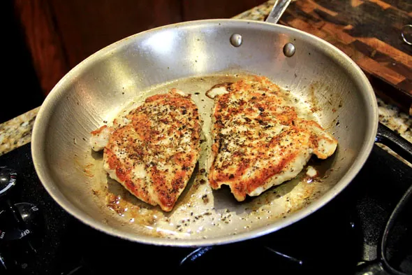 Pan Fried Chicken Breast –