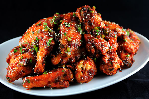 Sweet And Spicy Garlic Ginger Chicken Wings Carnaldish