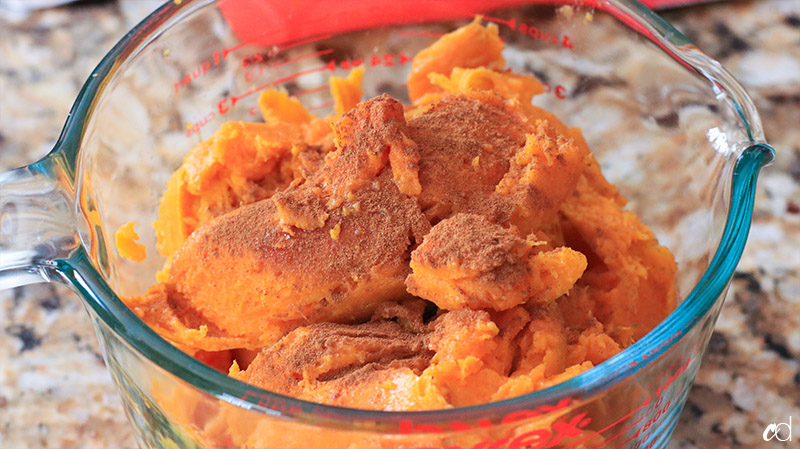 Baby Food | Cinnamon Sweet Potatoes