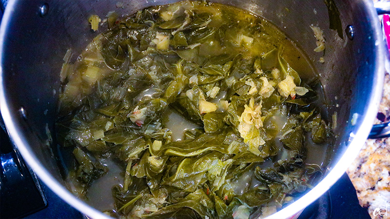 Southern-Style Collard Greens with Smoked Turkey