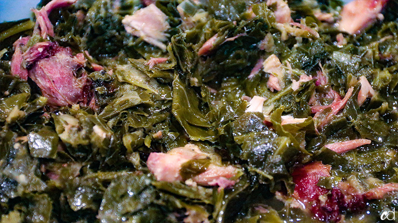 Collard Greens w. Smoked Turkey