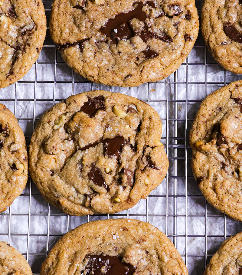 Brown Butter Chocolate Chip Cookies With Walnuts Carnaldish