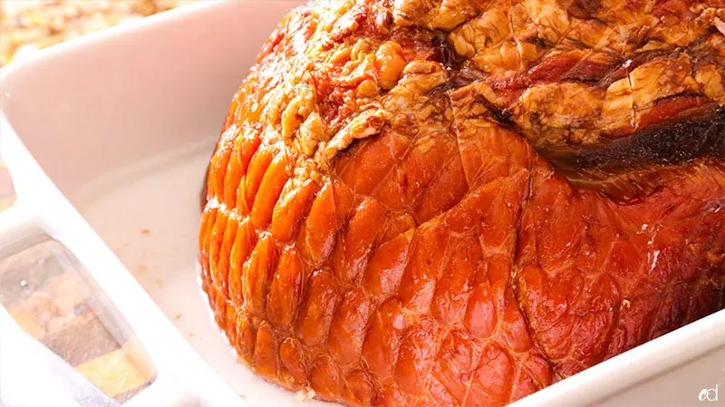 Balsamic and Dijon-Glazed Ham - Dinner Idea Recipes