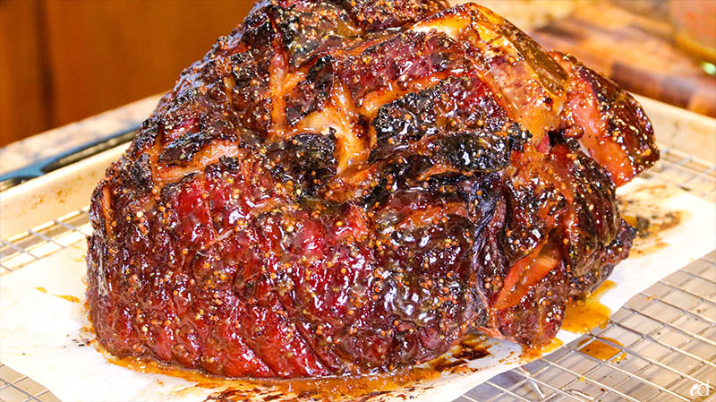 Honey Dijon Glazed Ham