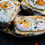 Smoky Grilled Croque Madame