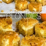Dutch Apple Cheesecake Blondies Pin