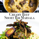 Creamy Beef Short Rib Marsala Pin