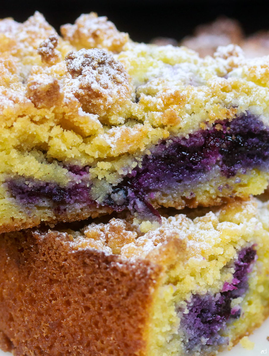 Keto Sour Cream Blueberry Crumb Cake F1