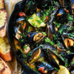 Grilled Drunken Beer Braised Mussels 1