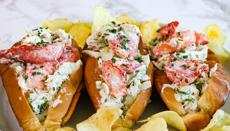 Crab and Lobster Seafood Rolls | CarnalDish