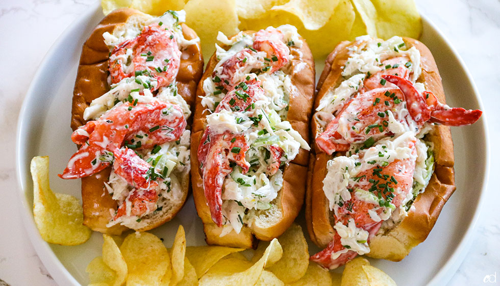 Crab And Lobster Seafood Rolls 8